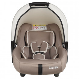 Автокресло COLIBRI LUX, гр. 0+ (0-13кг)(упак.3 шт.)(Zlatek) (светло-коричневый)