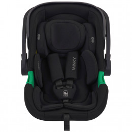 Автокресло MINKY I-SIZE, группа 0+ (40-87см), (Indigo), (упак. 1 шт.) (черный)