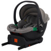 Автокресло MINKY I-SIZE с базой, группа 0+ (40-87см), (Indigo), (упак. 1 шт.) (светло-серый)