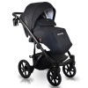 Детская коляска Bexa Ideal 2 в 1 ID 11G черный+черная кожа