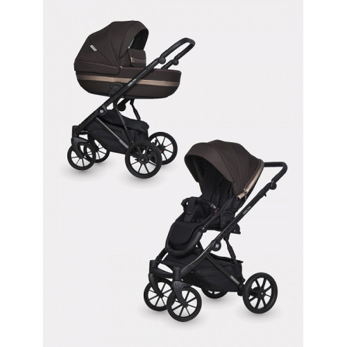 Детская коляска Riko Basic Delta 2 в 1 04 chocolate
