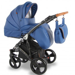 Детская коляска Sevillababy Ravento Eco 2 в 1 RVE-10 серебро экокожа