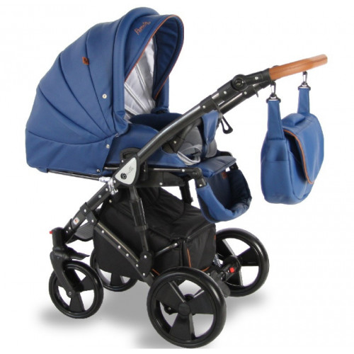 Детская коляска Sevillababy Ravento Eco 2 в 1 RVE-10 серебро экокожа