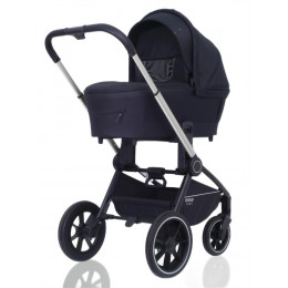 Детская коляска MowBaby Zoom PU 2 в 1 silver black