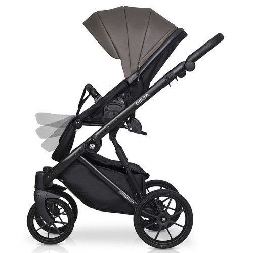Детская коляска Riko Basic Delta Ecco 2 в 1 12 mokka