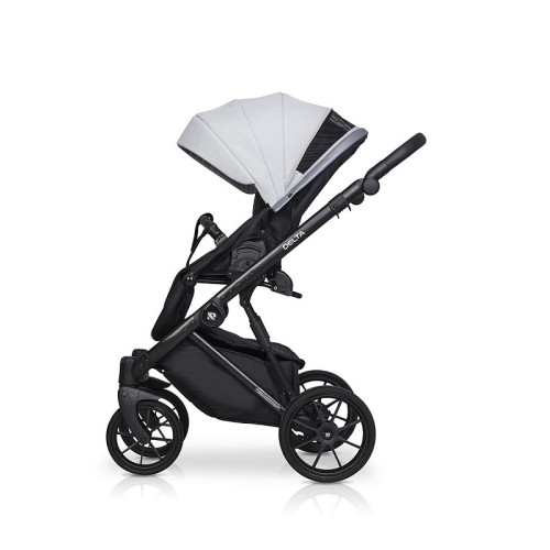 Детская коляска Riko Basic Delta 2 в 1 01 grey fox