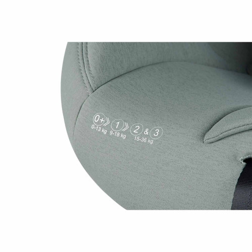 Автокресло E-TRON ISOFIX I-SIZE, с упором, группа 0+1+2+3 (0-36 кг), (Indigo) (упак.1 шт.) (зеленый)