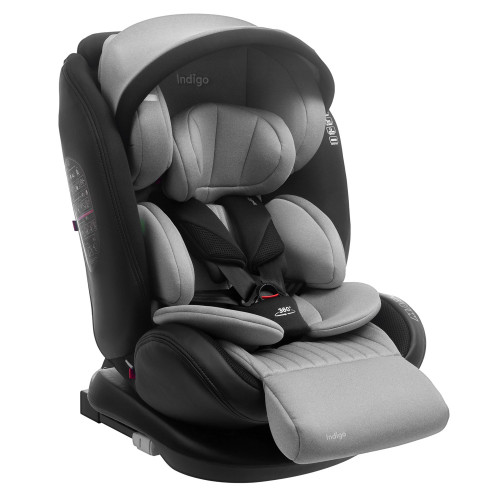 Автокресло MAX-X ISOFIX, ST-3, группа 0+1+2+3 (0-36 кг), (Indigo) (упак.1 шт.) (серый)