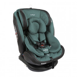 Автокресло AERO ISOFIX, ST-3, группа 0+1+2+3 (0-36 кг), (Indigo) (упак.1 шт.) (зеленый)
