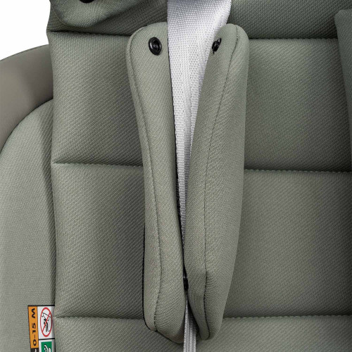 Автокресло DIESEL ECO, группа 0+1+2+3 (40-150см), (Indigo) (упак.1 шт.) (серый-зеленый)
