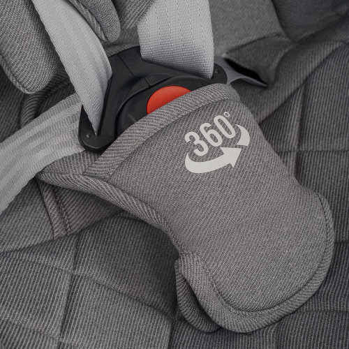 Автокресло TOURNEO S ISOFIX, группа 0+1+2+3 (0-36 кг), (Indigo) (упак.1 шт.) (серый)