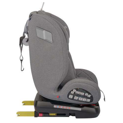 Автокресло TOURNEO S ISOFIX, группа 0+1+2+3 (0-36 кг), (Indigo) (упак.1 шт.) (серый)