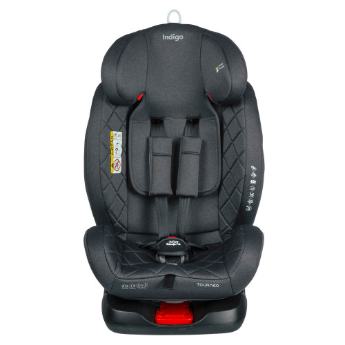 Автокресло TOURNEO ISOFIX, группа 0+1+2+3 (0-36 кг), (Indigo) (упак.1 шт.) (черный)
