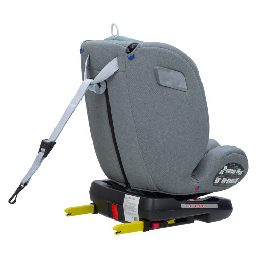 Автокресло TOURNEO ISOFIX, группа 0+1+2+3 (0-36 кг), (Indigo) (упак.1 шт.) (серый-зеленый)