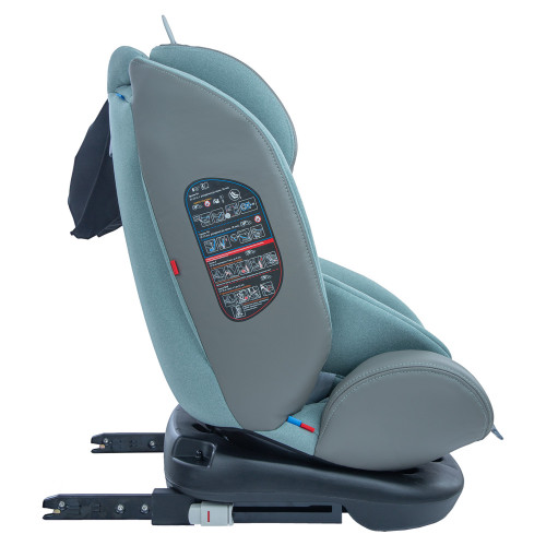 Автокресло AERO ISOFIX, ST-3, группа 0+1+2+3 (0-36 кг), (Indigo) (упак.1 шт.) (шалфей)