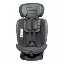 Автокресло Indigo SMART ISOFIX, группа 0+1+2+3 (0-36 кг), (LBB) (упак.1 шт.) (серый)