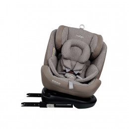 Автокресло AERO ISOFIX, ST-3, группа 0+1+2+3 (0-36 кг), (Indigo) (упак.1 шт.) (бежевый лен)