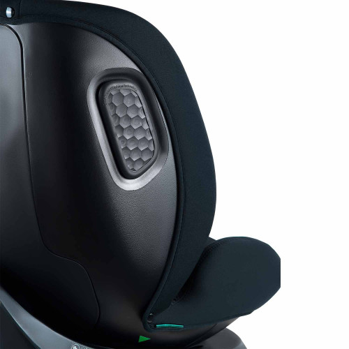 Автокресло E-TRON ISOFIX I-SIZE, с упором, группа 0+1+2+3 (0-36 кг), (Indigo) (упак.1 шт.) (черный)