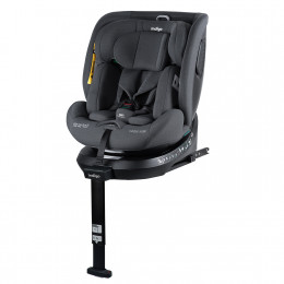 Автокресло E-TRON ISOFIX I-SIZE, с упором, группа 0+1+2+3 (0-36 кг), (Indigo) (упак.1 шт.) (серый)