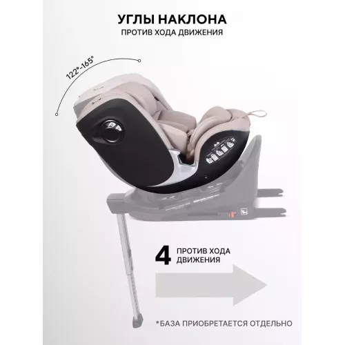 Автокресло Rant Aster Max (40-125 см) Beige