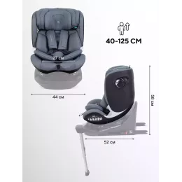 Автокресло Rant Aster Max (40-125 см) Graphite