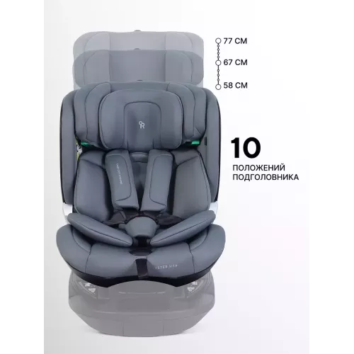 Автокресло Rant Aster Max (40-125 см) Graphite