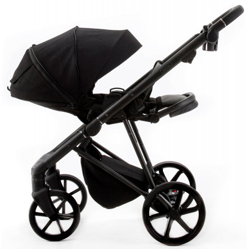 Детская коляска Adamex Delta Natura 3 в 1 DN-11-CARBON (ЧЕРНЫЙ)
