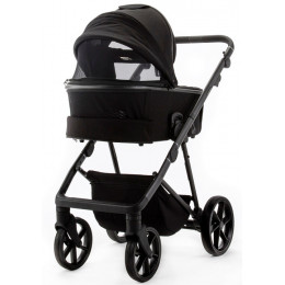 Детская коляска Adamex Delta Natura 3 в 1 DN-11-CARBON (ЧЕРНЫЙ)