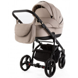 Детская коляска Adamex Lanti Deluxe 3 в 1 LN-SA7 (СВ.БЕЖ.КОЖА)