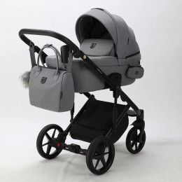 Детская коляска Adamex Lumi Air 3 в 1 TK60 Tip Серый