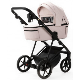 Детская коляска Adamex Vasco Deluxe 3 в 1 V-SA15 (СВ.РОЗОВАЯ КОЖА)