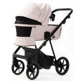 Детская коляска Adamex Vasco Deluxe 3 в 1 V-SA15 (СВ.РОЗОВАЯ КОЖА)