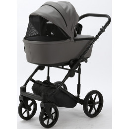 Детская коляска Adamex Zico Deluxe 2 в 1 Z-SA04 СВ.СЕР.ПЕРЛ КОЖА