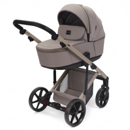 Коляска Adamex DOLCE Natura 2 в 1 / DO-N-4-CAPPUCCINO
