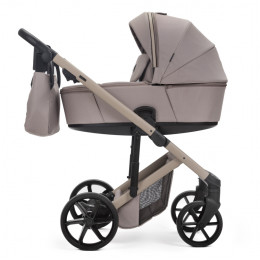 Коляска Adamex DOLCE Natura 2 в 1 / DO-N-4-CAPPUCCINO