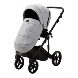 Детская коляска Adamex Lumi Air Deluxe 2 в 1 L-SA03 (СВ.СЕРАЯ КОЖА)