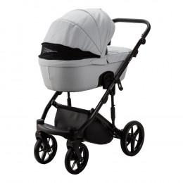 Детская коляска Adamex Lumi Air Deluxe 2 в 1 L-SA03 (СВ.СЕРАЯ КОЖА)