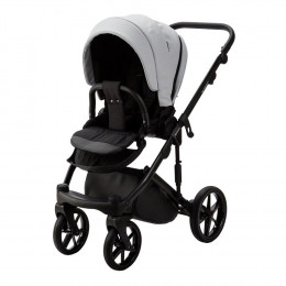 Детская коляска Adamex Lumi Air Deluxe 2 в 1 L-SA03 (СВ.СЕРАЯ КОЖА)