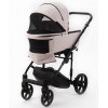 Детская коляска Adamex Zico Deluxe New 2 в 1 ZN-SA15 СВЕТЛО-РОЗОВАЯ КОЖА