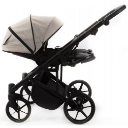 Детская коляска для двойни Adamex Leo Duo 3 в 1 TK20 (СВЕТЛО-БЕЖЕВЫЙ)