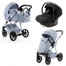 Детская коляска Adamex Delta Natura 3 в 1 DN-1-SKY
