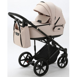 Детская коляска Adamex Zico 3 в 1 Z-TK20 СВ.БЕЖ.ТК