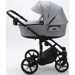 Детская коляска Adamex Zico Deluxe 2 в 1 Z-SM03 СЕР. КОЖА