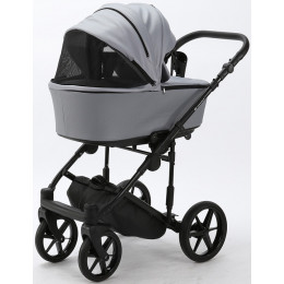 Детская коляска Adamex Zico Deluxe 3 в 1 Z-SM03 СЕР. КОЖА