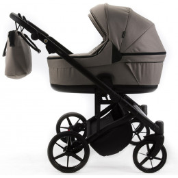 Детская коляска для двойни Adamex Leo Duo 3 в 1 TK72 (БЕЖЕВЫЙ)