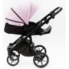 Детская коляска Adamex Nola Deluxe 2 в 1 N-SA16 (РОЗОВ. ЗЕФИР КОЖА)