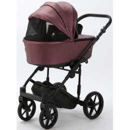 Детская коляска Adamex Zico Deluxe 2 в 1 Z-SM08 Т.СИРЕН.ПЕРЛ КОЖА