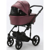 Детская коляска Adamex Zico Deluxe 3 в 1 Z-SM08 Т.СИРЕН.ПЕРЛ КОЖА