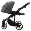 Детская коляска Adamex Zico Deluxe New 2 в 1 ZN-SA04 СЕРАЯ КОЖА