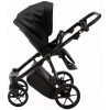 Детская коляска Adamex Belissa Deluxe 3 в 1 B-SA02 (ЧЁРН.КОЖА)